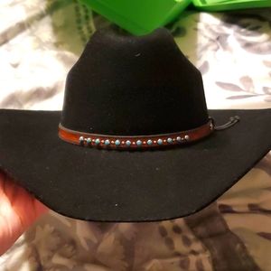 Ladies Black Bailey cowboy hat